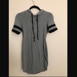Hoodie bodycon dress